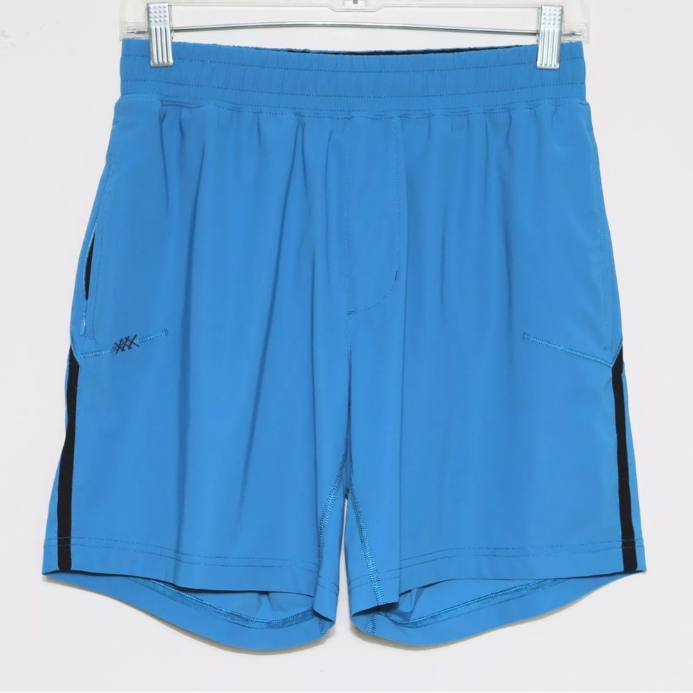RHONE - Blue 7" Unlined Versatility Gym Workout Shorts w/ Pockets - Men's Small